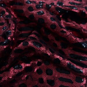 Leopar Desen Kabartmalı Payet