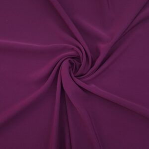 Koyu Magenta Kristal Krep