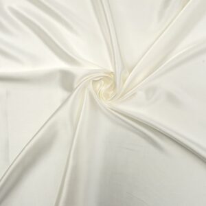 İnce Likralı (İpek) Saten Krem