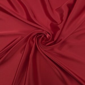 İnce Likralı (İpek) Saten Kırmızı