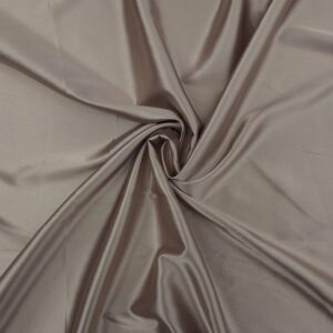 İnce Likralı (İpek) Saten Koyu Vizon