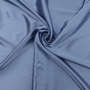 İnce Likralı (İpek) Saten İndigo