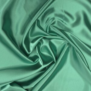 İnce Likralı (İpek) Saten Nane Yeşili