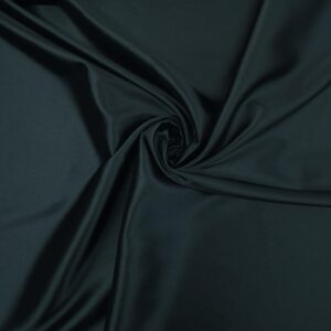 İnce Likralı (İpek) Saten Kara Yeşil