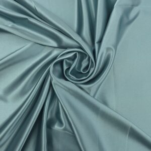 İnce Likralı (İpek) Saten Tozlu Turkuaz
