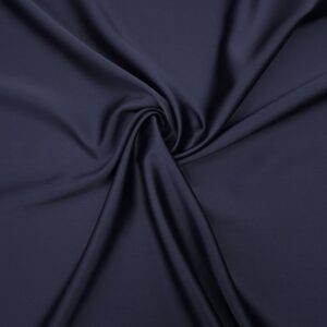 Asetat Saten Koyu Lacivert