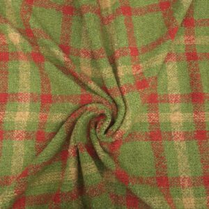 Ekoseli Buklet Kaşe Yeşil