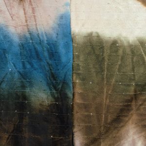 Batik Baskı Pullu Kadife